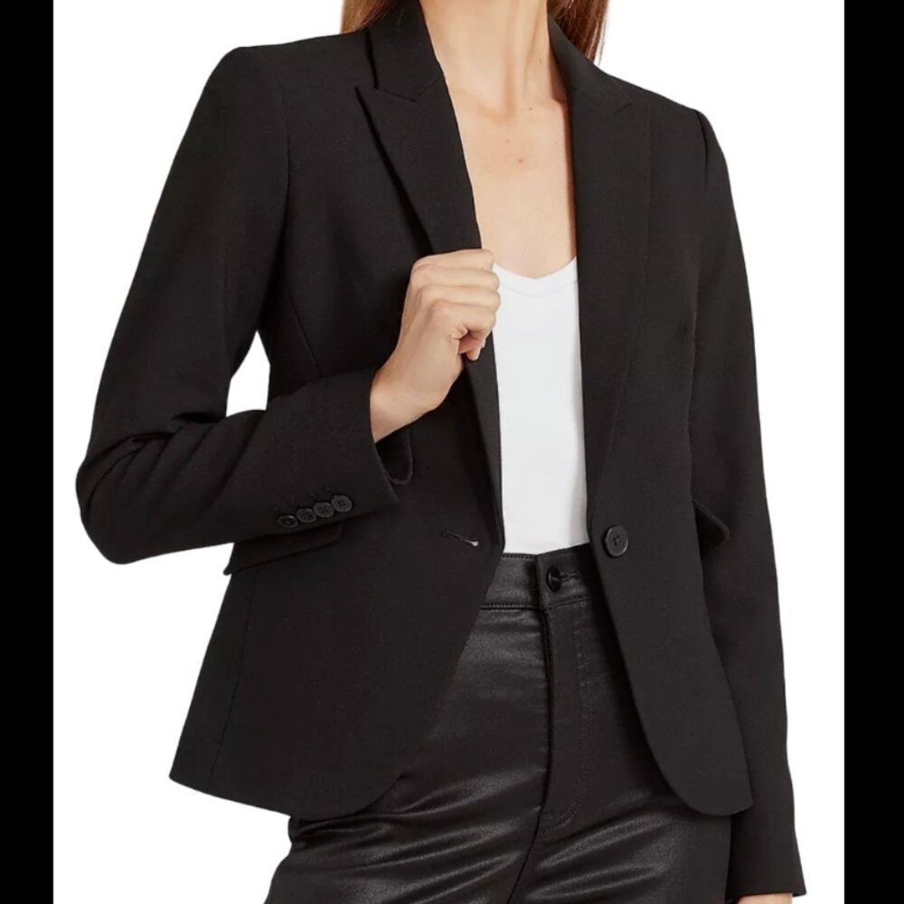 Express black business work blazer size 4
